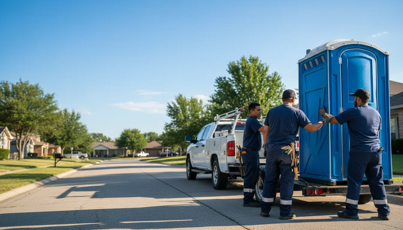 Portable Toilet Rental in Hutto, TX near me